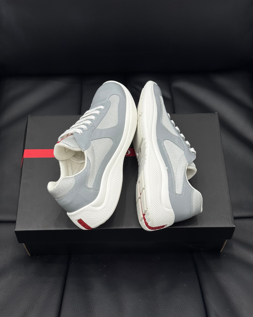 America’s Cup Sneakers - Pearl Silver