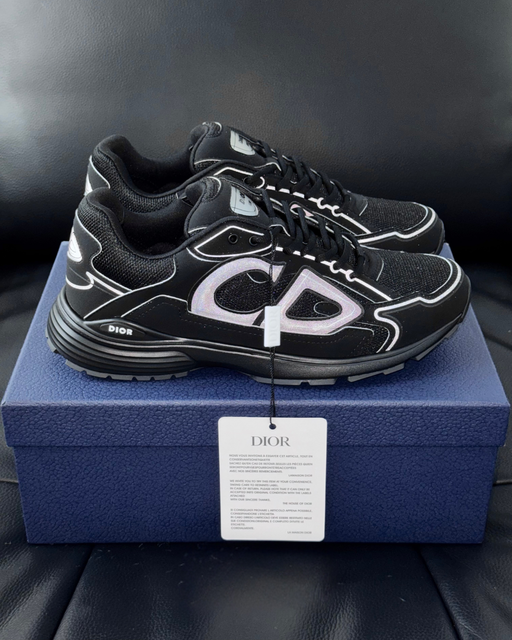 Dior B30 Countdown Low – Black