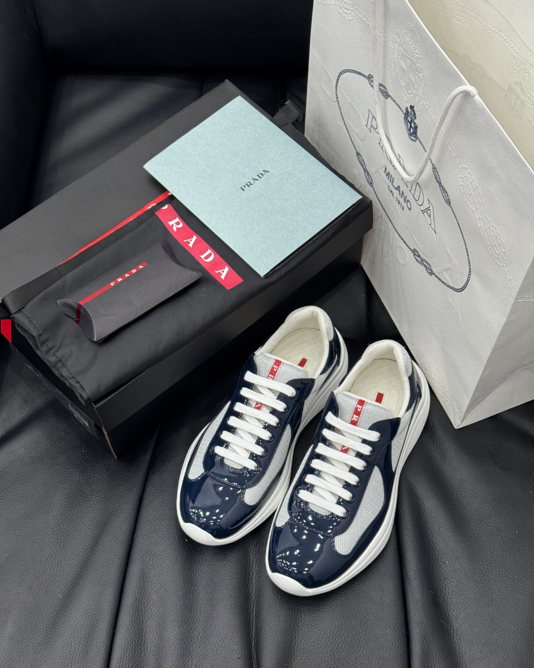 America’s Cup Sneakers - Royal Blue & Silver