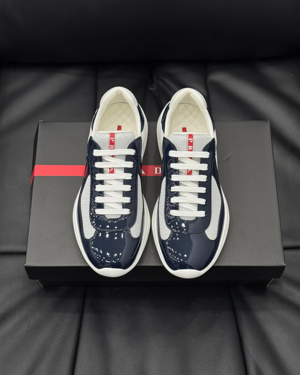 America’s Cup Sneakers - Royal Blue & Silver