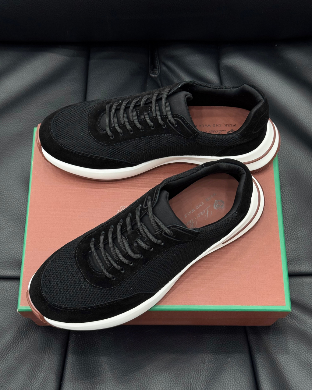 Weekend Walk Black White