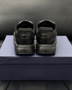 B30 Countdown Low – Black Calfskin & Technical Mesh