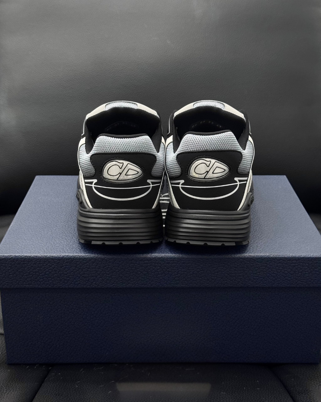 B30 Countdown Low Sneakers – Blue, Gray, White and Black