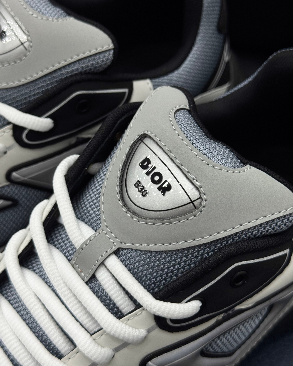 B30 Countdown Low Sneakers – Blue, Gray, White and Black